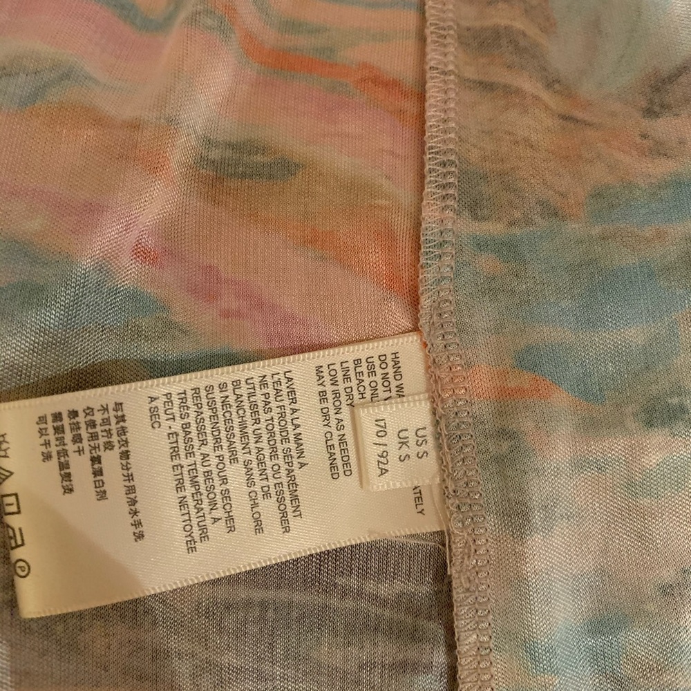 FREE PEOPLE JADE MULTICOLORED MIDI DRESS SIZE S - Picture 10 of 11